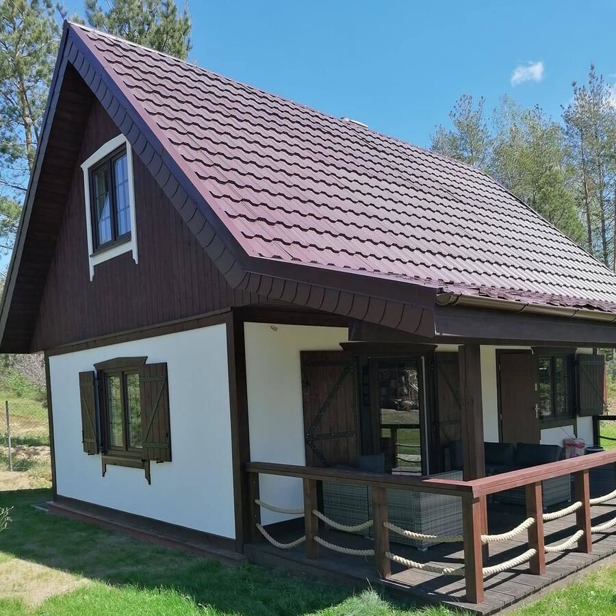 Дома для отпуска Domek na Kaszubach nad Jeziorem Kłodno-4