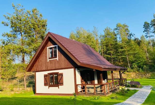 Дома для отпуска Domek na Kaszubach nad Jeziorem Kłodno-22
